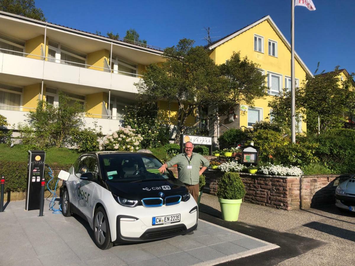 Hotel Haus Am Kurpark Schömberg Esterno foto